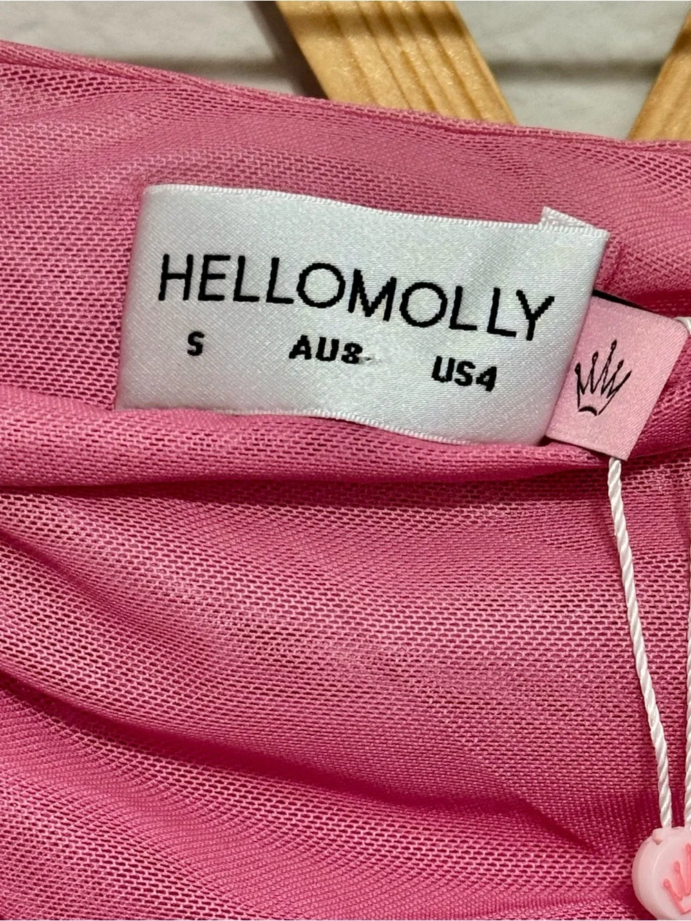 NWT! Hello Molly Palette at Night Pink Ombré Maxi Dress Size 4